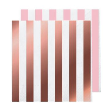 serviettes-papier-rose-gold | jourdefete.com