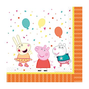 serviettes-papier-peppa-pig|jourdefete.com