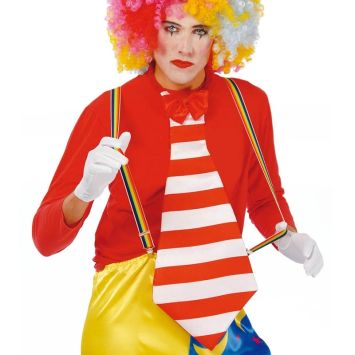 Bretelles de Clown Multicolores