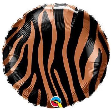 ballon en aluminium tigre de 45 cm | jourdefete.com