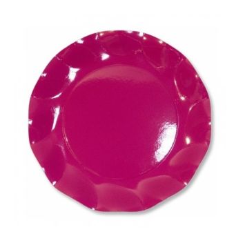 10 Coupelles Vagues en Carton - Bougainvillier