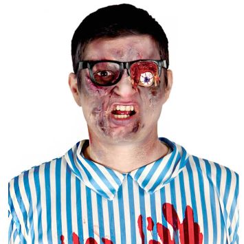 Lunettes Halloween - Œil dégoulinant