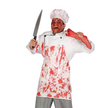 Tablier  de Boucher Ensanglanté