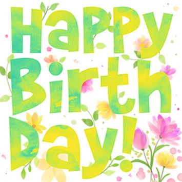 20 serviettes cocktail en papier - 25 x 25 cm - Atelier "Big Happy Birthday"