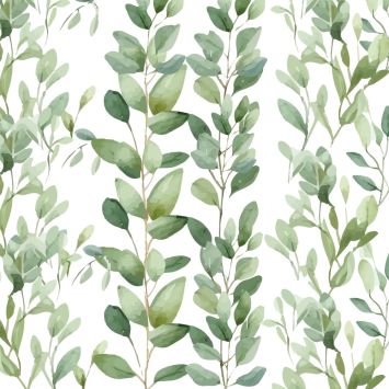 20 serviettes en papier - 33 x 33 cm - Atelier "Soft Green"