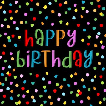 20 serviettes en papier - 33 x 33 cm - Atelier "Happy Birthday Confettis"