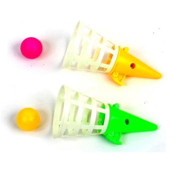 Lance-balle avec panier