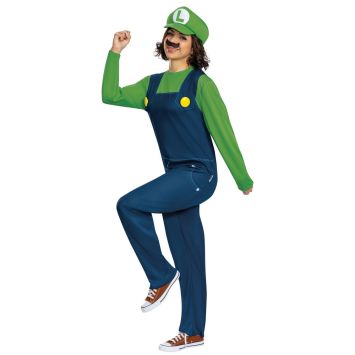 Déguisement de Luigi pour adulte - Super Mario™ - Taille au choix