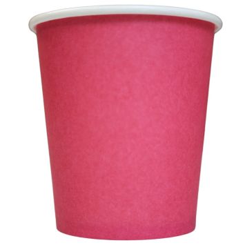 25 gobelets en carton - 20 cl - Couleur au choix