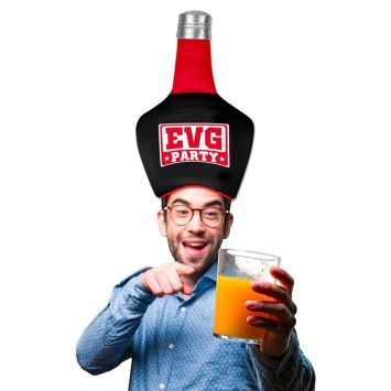 Chapeau bouteille - Enterrement de vie garçon | jourdefete.com