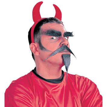 Set Moustache, Barbiche et Sourcils de Diable