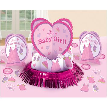 Ensemble Décoratif pour Table - It's a Baby Girl !