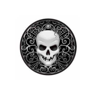 Petites assiettes x8 - Collection "Black ans Bone"