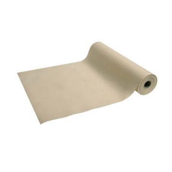 rouleau chemin de table prédécoupé 3 en  1 de couleur ficelle