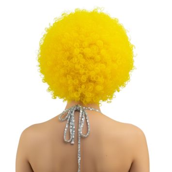 Perruque Disco des Années 70 pour adulte - Couleur au choix
