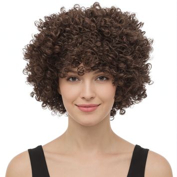 Perruque Curly pour femme - Couleur au choix