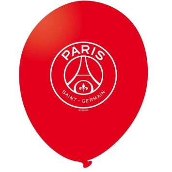 11 ballons en latex - Diamètre 30 cm - PSG