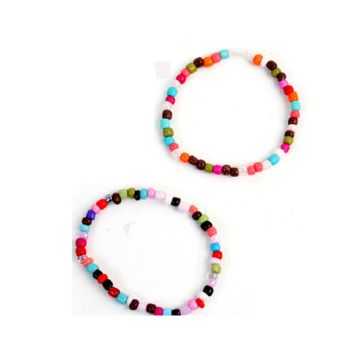 Bracelet de perles enfant x2