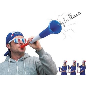 Trompette Porte-Voix Tricolore