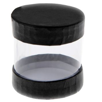 Boite à Dragées Ronde - Noire