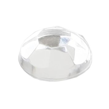160 Perles strass autocollantes - transparent
