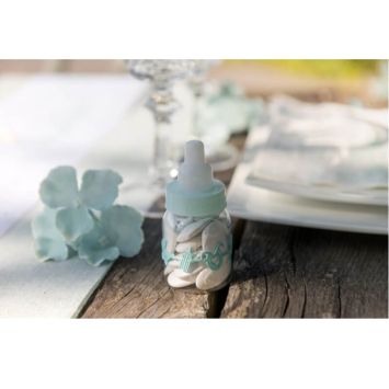 4 Rubans Assortis "Baby" - Vert Menthe