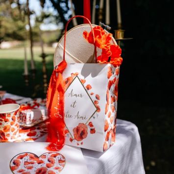 4 Sacs Cadeaux - Collection Poppy Love