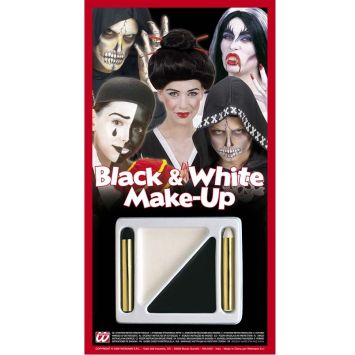 Set de Maquillage Noir et Blanc