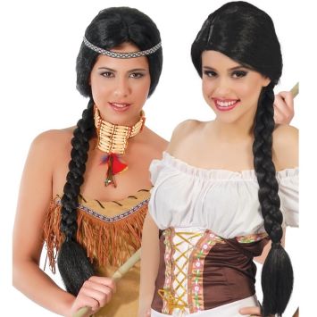 Perruque Femme Tresse Noire