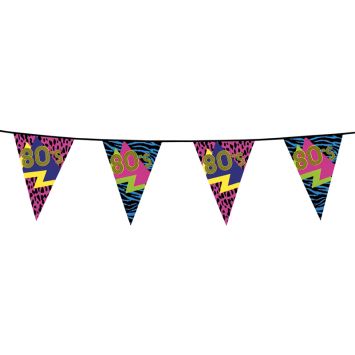 Guirlande à fanions - Années 80