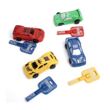 Petite voiture avec lanceur