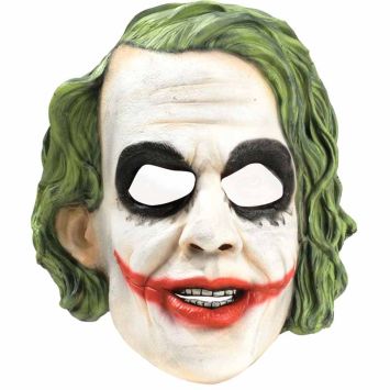 Masque en Latex - Joker - The Dark Night - Adulte