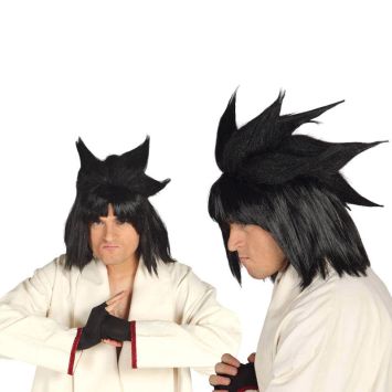 Perruque Manga Noire