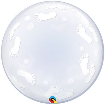 Ballon Bulle - Empreinte de Pieds Bébé