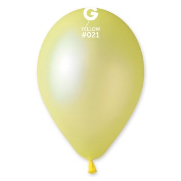 10 ballons de baudruche jaune de 30 cm | jourdefete.com