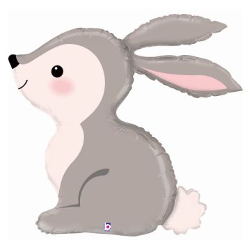 ballon en aluminium lapin de 91 cm | jourdefete.com