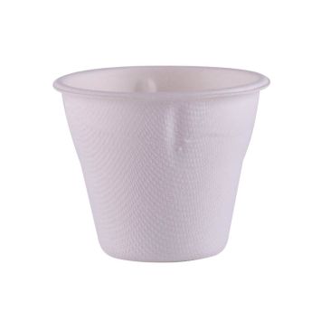 Consommez vos cafés avec ce lot de 50 gobelets à café en fibres de canne à sucre - 8 cl | jourdefete.com