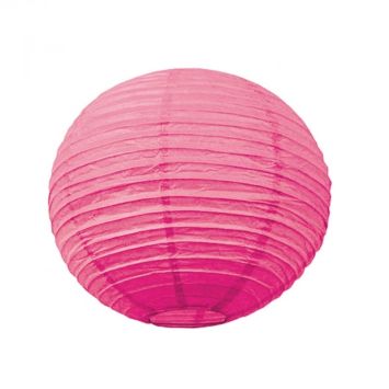 Lanterne Japonaise en Papier Fuchsia - 50 cm