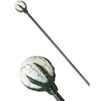 Bâton Magique de Sorcier avec Boule de Cristal