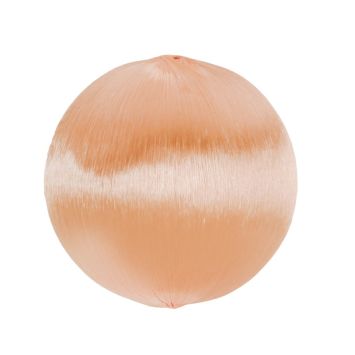 10 Boules de Fil Scintillant - Corail