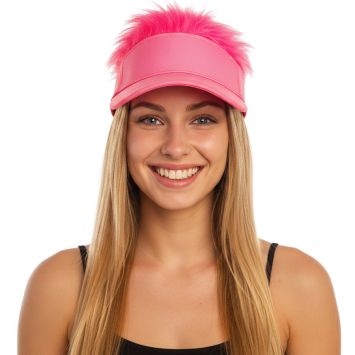 Casquette fluo avec fausse fourrure | jourdefete.com