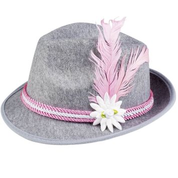 Chapeau de Tyrolien en Feutre pour Femme