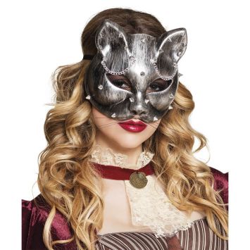 Masque "Steampunk" - Chat