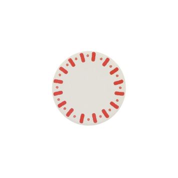 Petites assiettes jetables Mix & Match rouge et blanc 18 cm | jourdefete.com