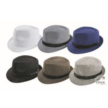 Chapeau Borsalino de gangster - Modèle Aléatoire