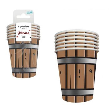 Des gobelets parfaits pour un anniversaire pirate | jourdefete.com