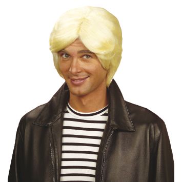 Perruque Blonde Platine Claude François