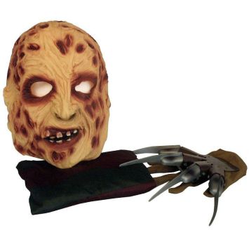 Kit Complet de Déguisement Freddy Krueger
