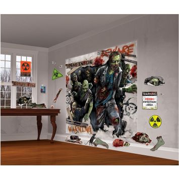Kit de décoration murale - Collection "Zombie"