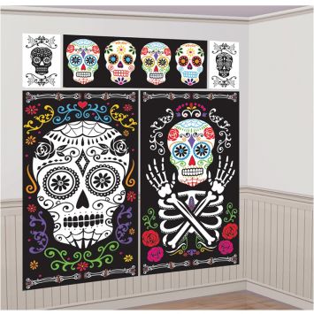 Kit de décoration murale - Collection "Day of the dead"